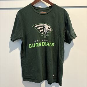 Orlando Guardians Shirt Mens Large Green XFL Football Tee T-Shirt 2023 Fan Top‎